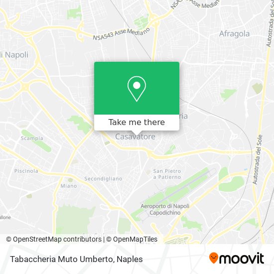 Tabaccheria Muto Umberto map