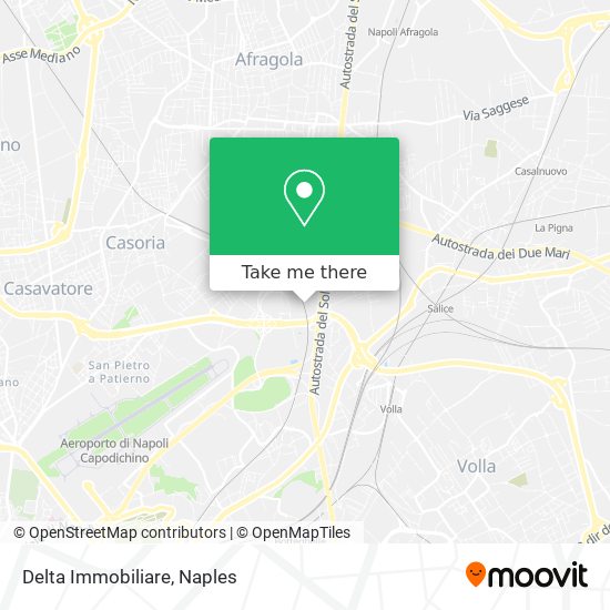 Delta Immobiliare map