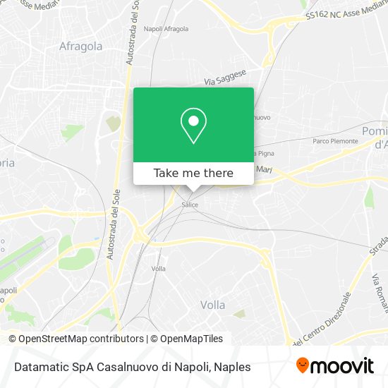 Datamatic SpA Casalnuovo di Napoli map