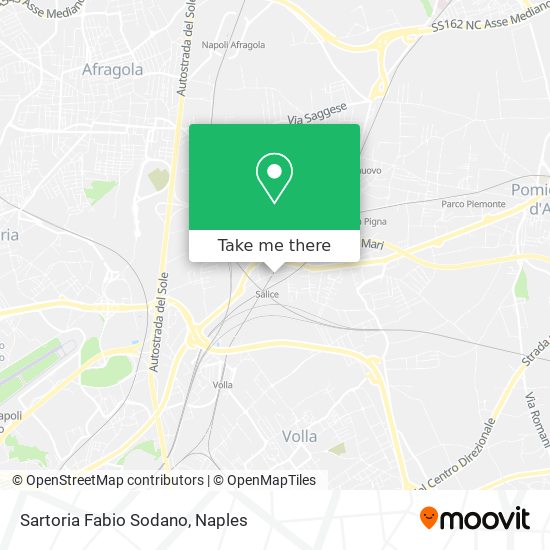 Sartoria Fabio Sodano map