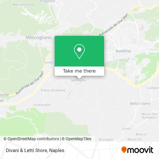 Divani & Letti Store map