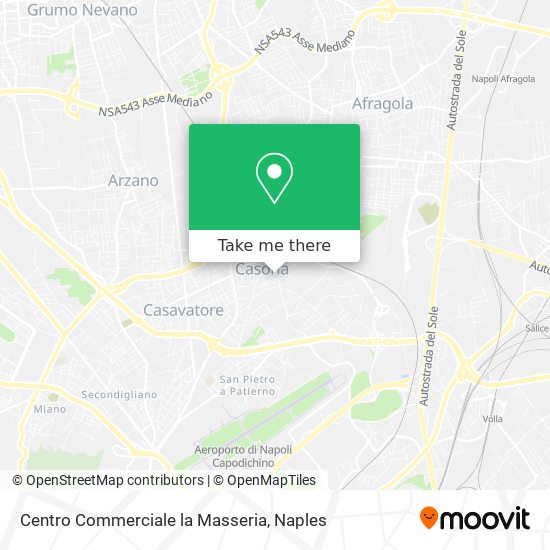 Centro Commerciale la Masseria map