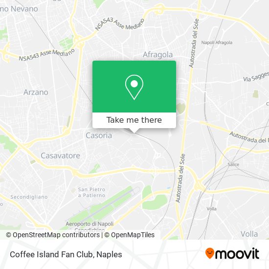 Coffee Island Fan Club map