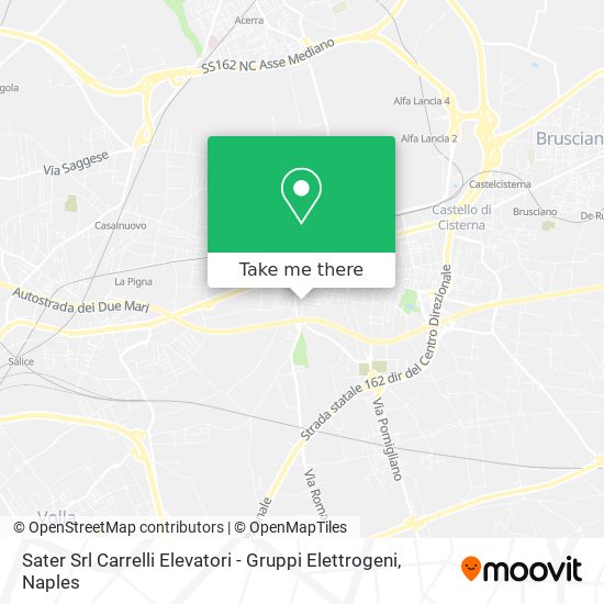 Sater Srl Carrelli Elevatori - Gruppi Elettrogeni map