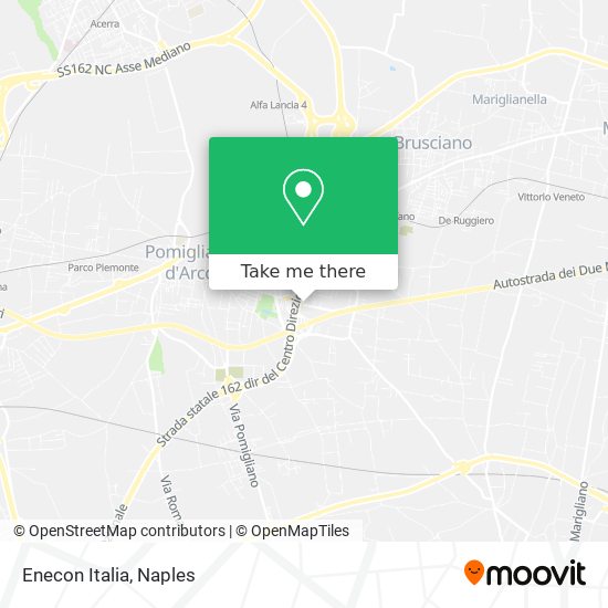 Enecon Italia map