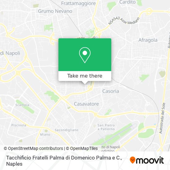 Tacchificio Fratelli Palma di Domenico Palma e C. map