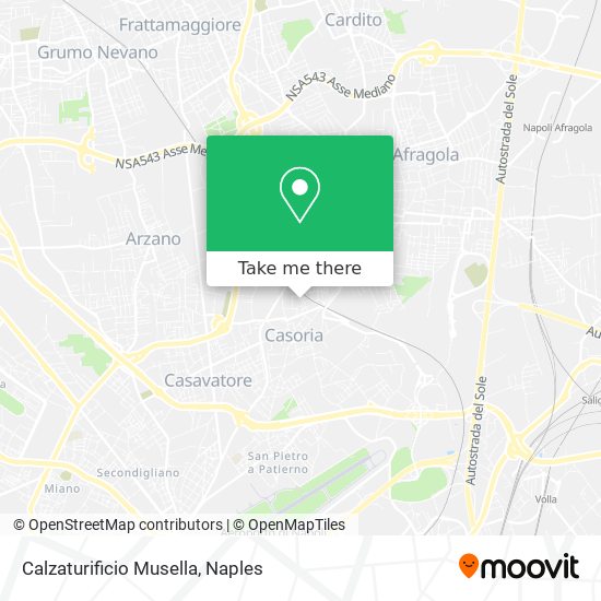 Calzaturificio Musella map