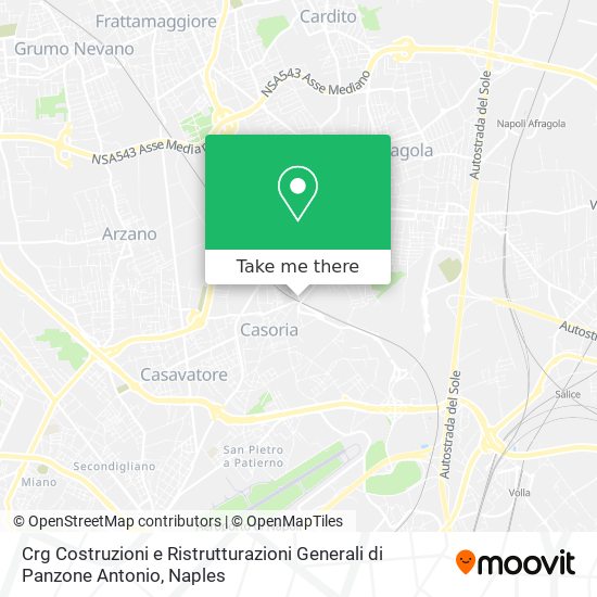 Crg Costruzioni e Ristrutturazioni Generali di Panzone Antonio map