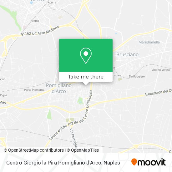 Centro Giorgio la Pira Pomigliano d'Arco map