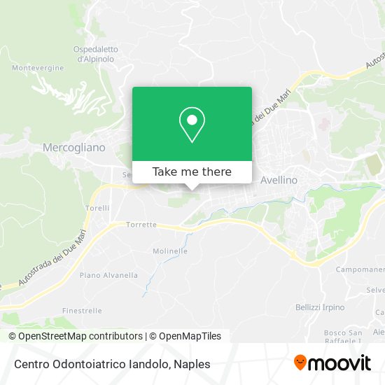 Centro Odontoiatrico Iandolo map