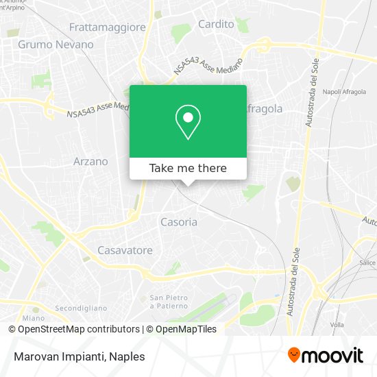 Marovan Impianti map