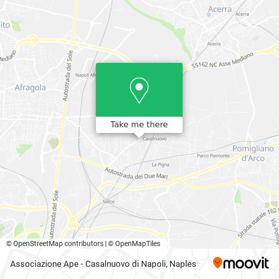 Associazione Ape - Casalnuovo di Napoli map