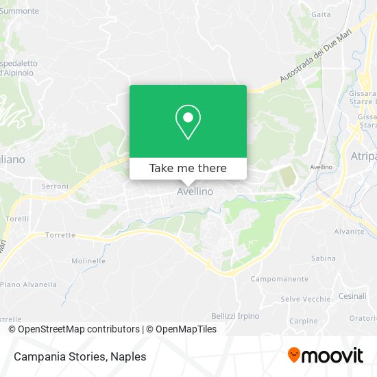 Campania Stories map