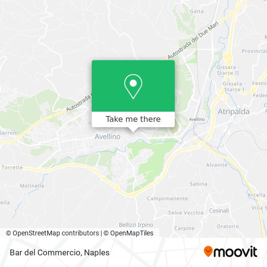 Bar del Commercio map