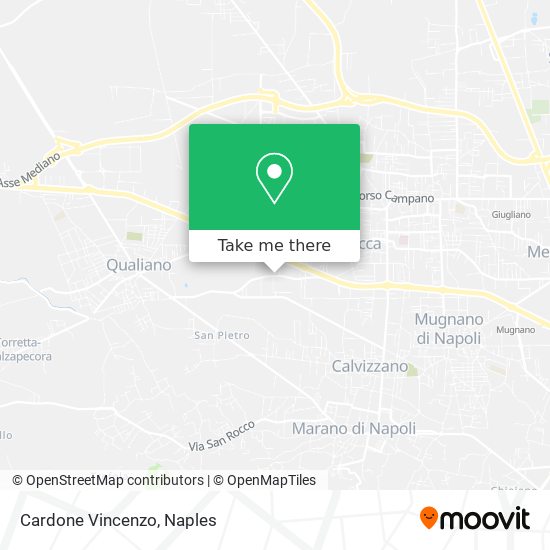 Cardone Vincenzo map