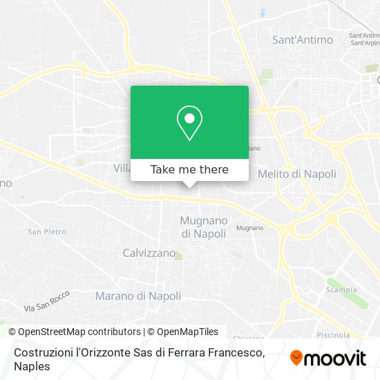 Costruzioni l'Orizzonte Sas di Ferrara Francesco map