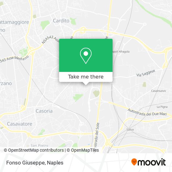 Fonso Giuseppe map
