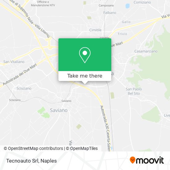 Tecnoauto Srl map