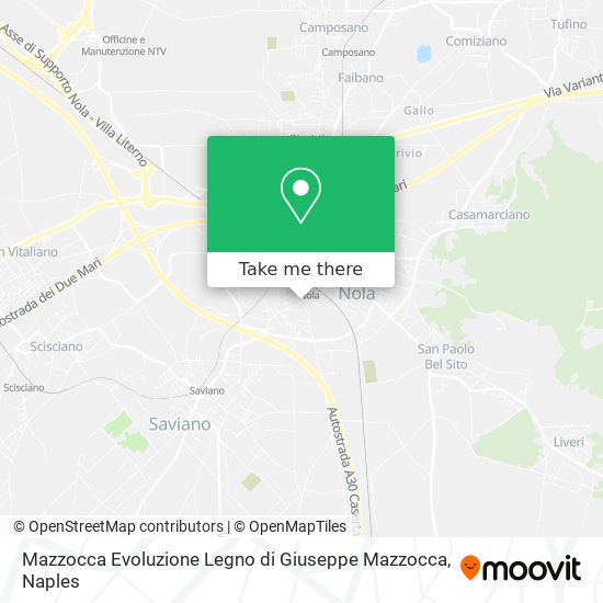 Mazzocca Evoluzione Legno di Giuseppe Mazzocca map