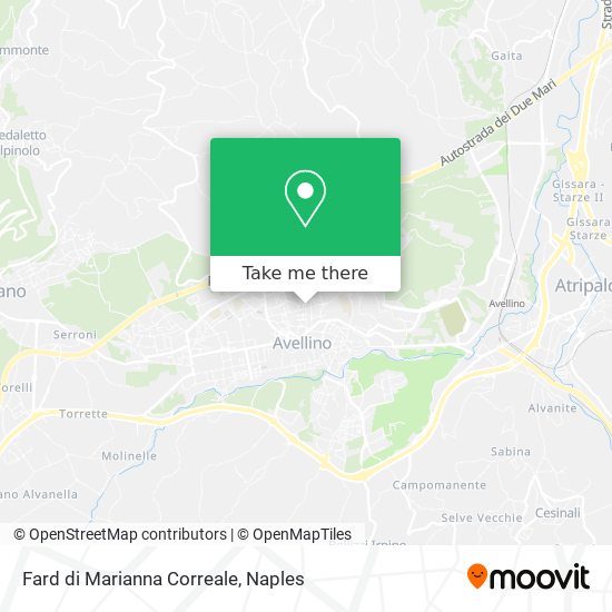 Fard di Marianna Correale map