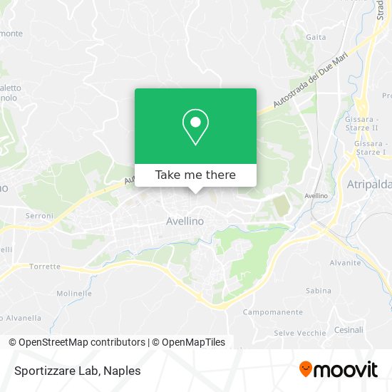 Sportizzare Lab map