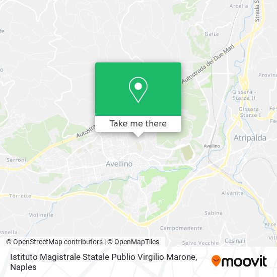 Istituto Magistrale Statale Publio Virgilio Marone map