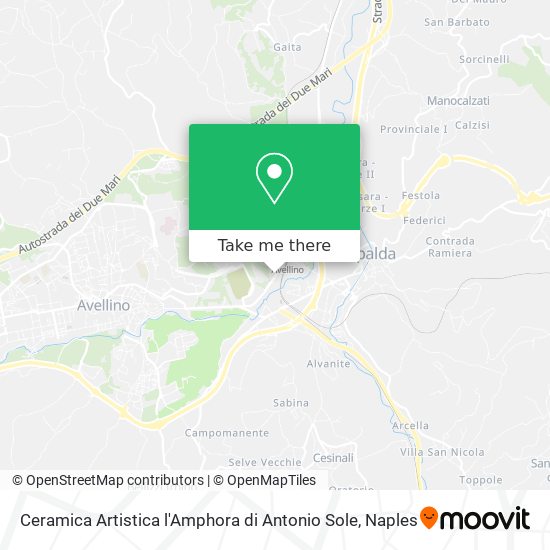 Ceramica Artistica l'Amphora di Antonio Sole map