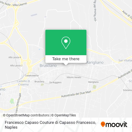 Francesco Capaso Couture di Capasso Francesco map