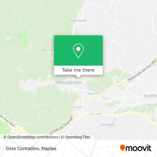 Oste Contadino map