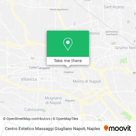 Centro Estetico Massaggi Giugliano Napoli map