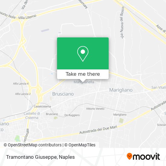 Tramontano Giuseppe map