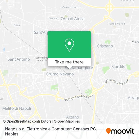Negozio di Elettronica e Computer: Genesys PC map