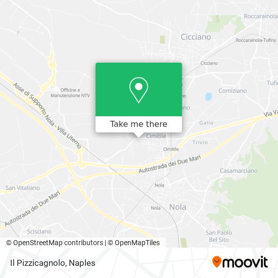 Il Pizzicagnolo map