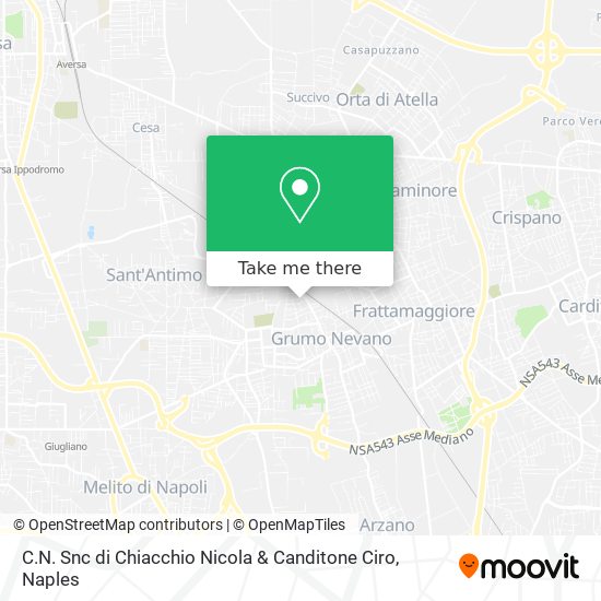 C.N. Snc di Chiacchio Nicola & Canditone Ciro map