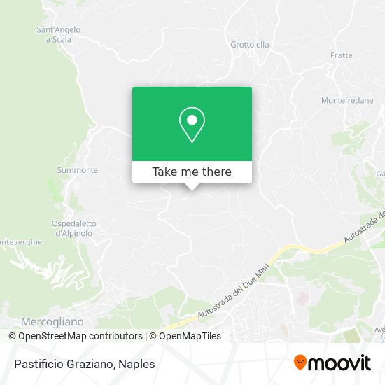 Pastificio Graziano map