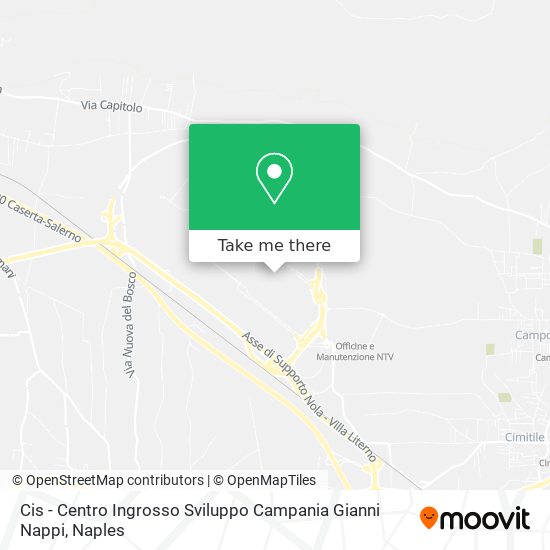 Cis - Centro Ingrosso Sviluppo Campania Gianni Nappi map
