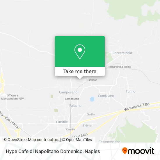 Hype Cafe di Napolitano Domenico map