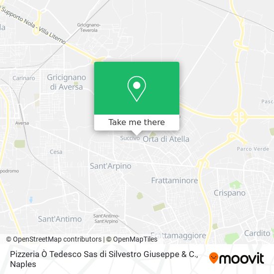 Pizzeria Ò Tedesco Sas di Silvestro Giuseppe & C. map