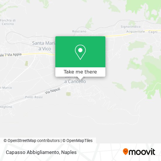 Capasso Abbigliamento map