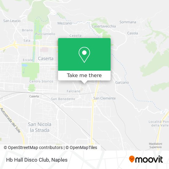 Hb Hall Disco Club map