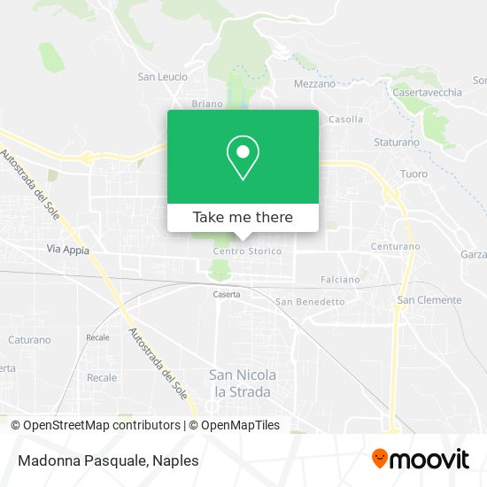 Madonna Pasquale map
