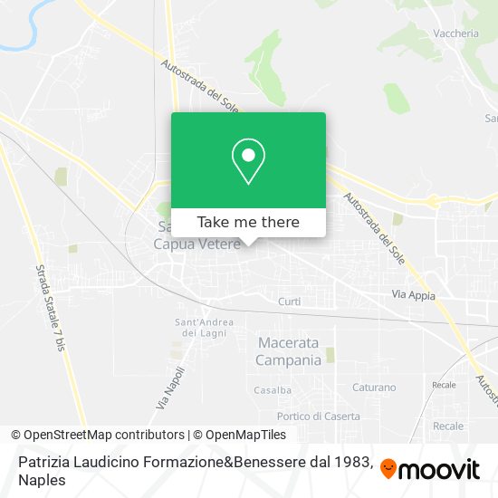 Patrizia Laudicino Formazione&Benessere dal 1983 map
