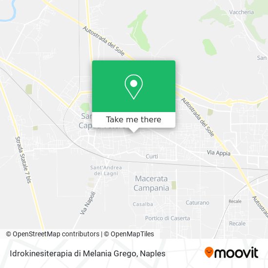 Idrokinesiterapia di Melania Grego map