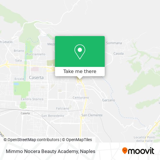 Mimmo Nocera Beauty Academy map