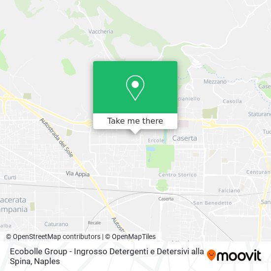 Ecobolle Group - Ingrosso Detergenti e Detersivi alla Spina map