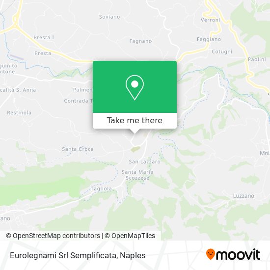 Eurolegnami Srl Semplificata map