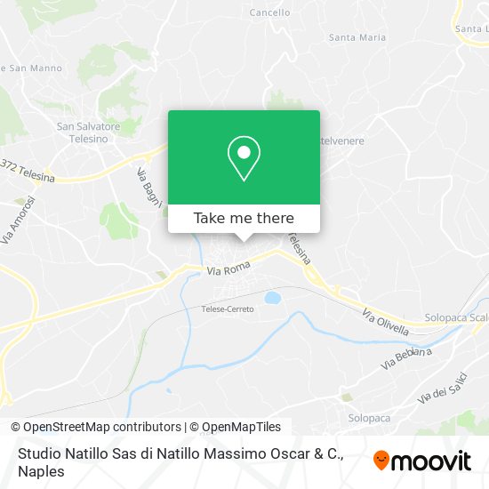 Studio Natillo Sas di Natillo Massimo Oscar & C. map