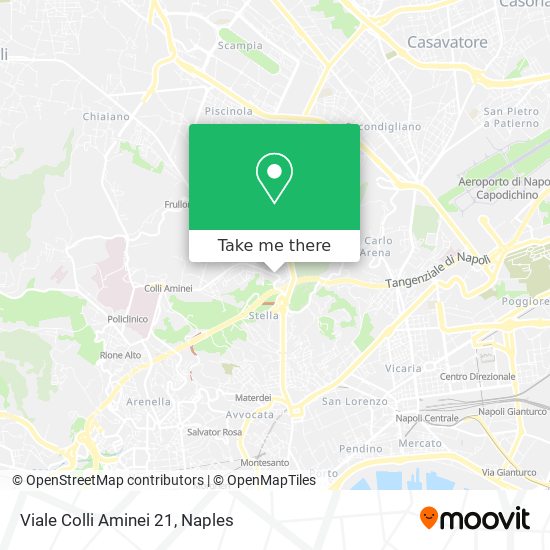 Viale Colli Aminei 21 map