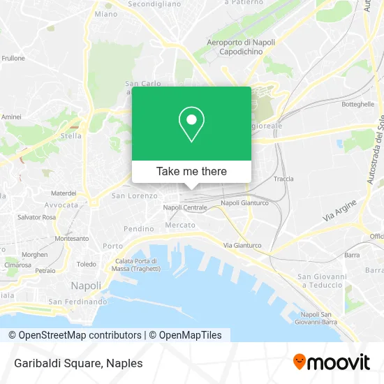 Garibaldi Square map