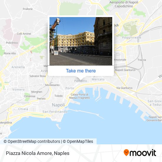 Piazza Nicola Amore map